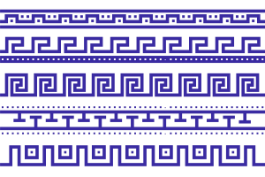 وکتور طرح حاشیه ورساچ